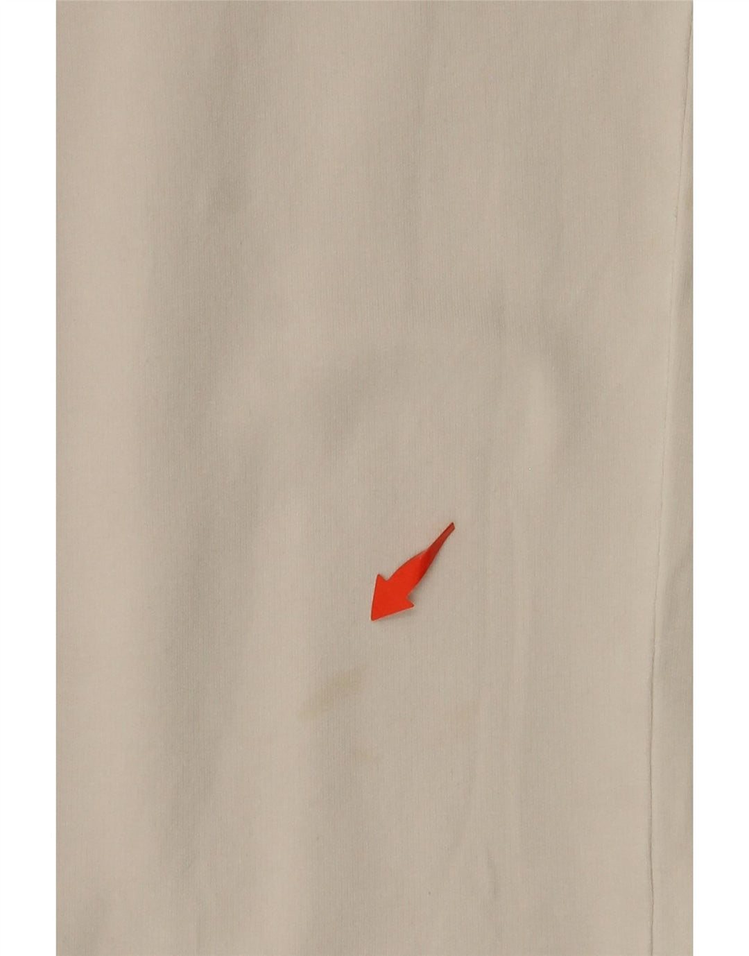 Pantaloni da tuta da donna TRUSSARDI UK 14 cotone bianco sporco medio