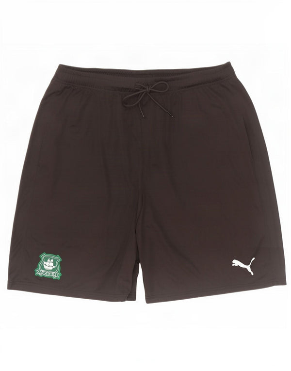 Puma Mens Sport Shorts 2XL Black Polyester