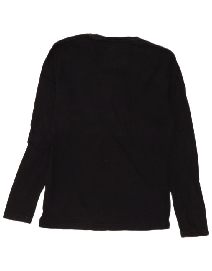 Maglia da uomo a maniche lunghe Jack Wills XS in cotone nero