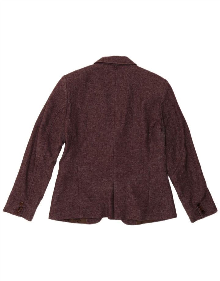 Giacca blazer da donna a 1 bottone Massimo Dutti EU 40 viola medio