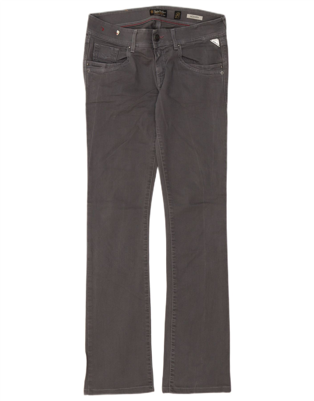 REPLAY Jeans Bootcut da donna Rearmy W28 L32 cotone grigio