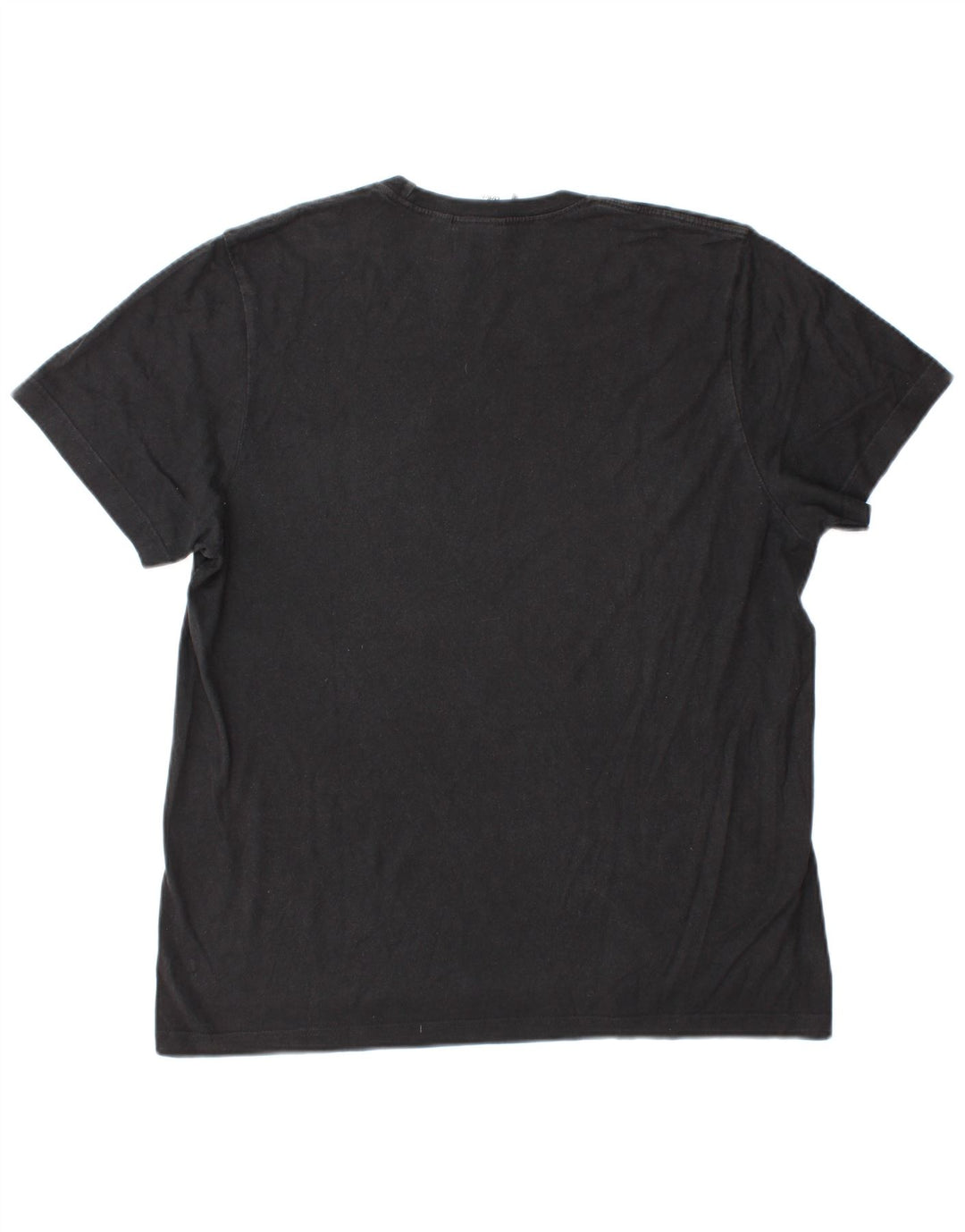 T-shirt grafica da uomo Adidas Top grande in cotone grigio