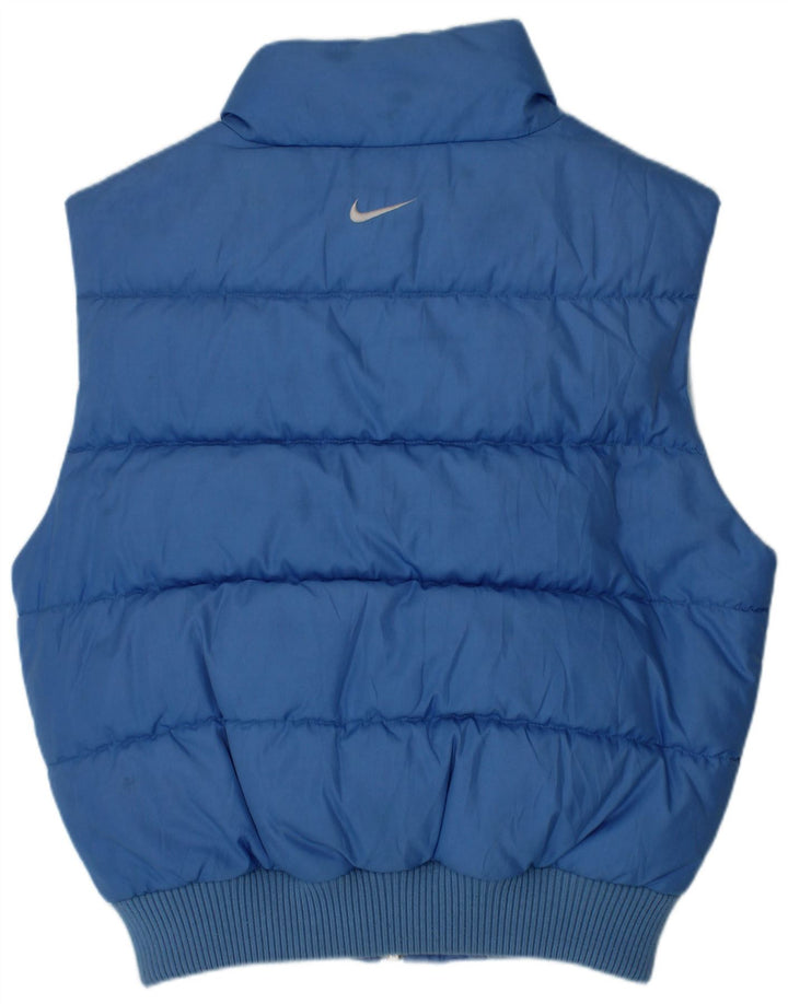 Gilet imbottito Nike per ragazze 8-9 anni piccolo blu in poliestere