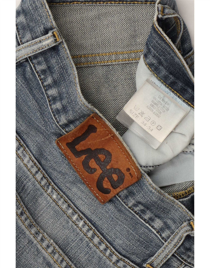 Jeans Lee Denver Bootcut da uomo W34 L29 cotone blu