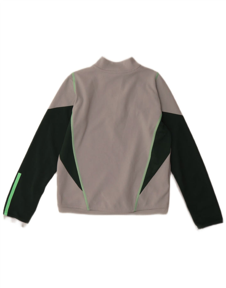 Top della tuta ADIDAS Aeroready Pullover da ragazzo 9-10 anni grigio color block