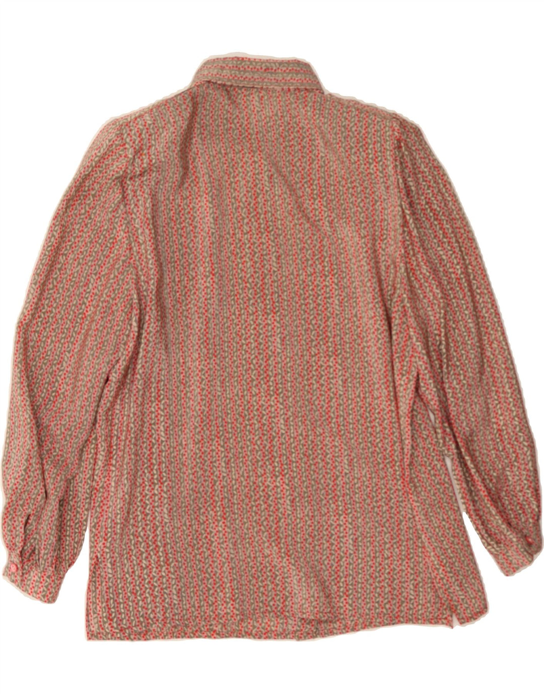 VINTAGE Womens Abstract Pattern Shirt UK 14 Large Multicoloured Vintage Vintage and Second-Hand Vintage from Messina Hembry 