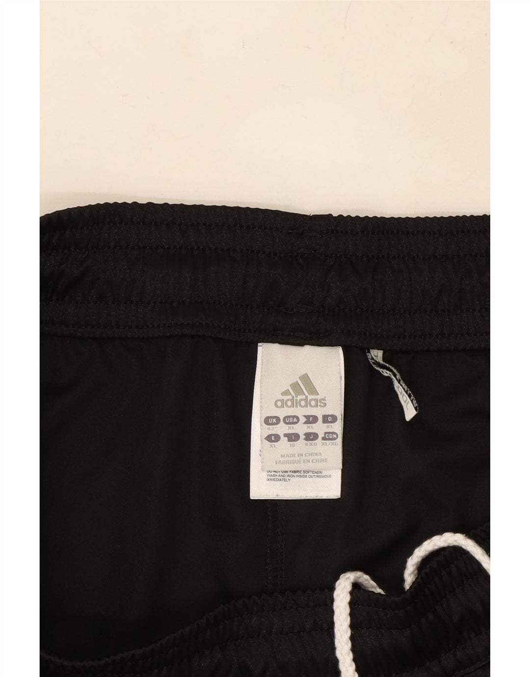 Pantaloncini sportivi ADIDAS da uomo Deutscher Fussball Bund UK 42 grandi neri