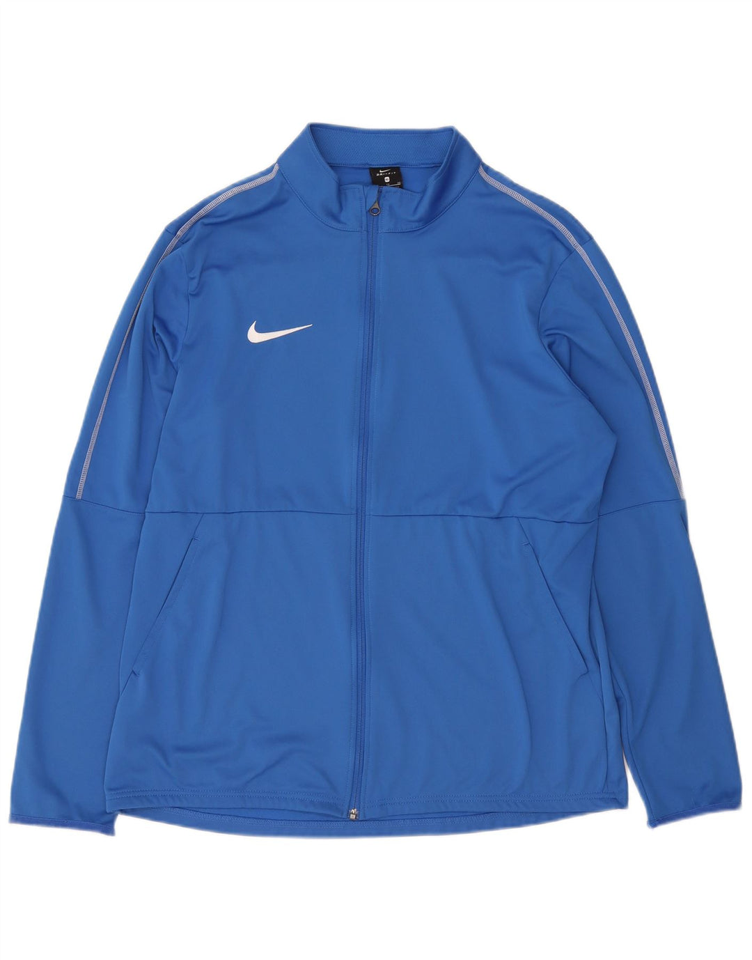 Giacca da tuta Nike Dri Fit da uomo XL blu in poliestere