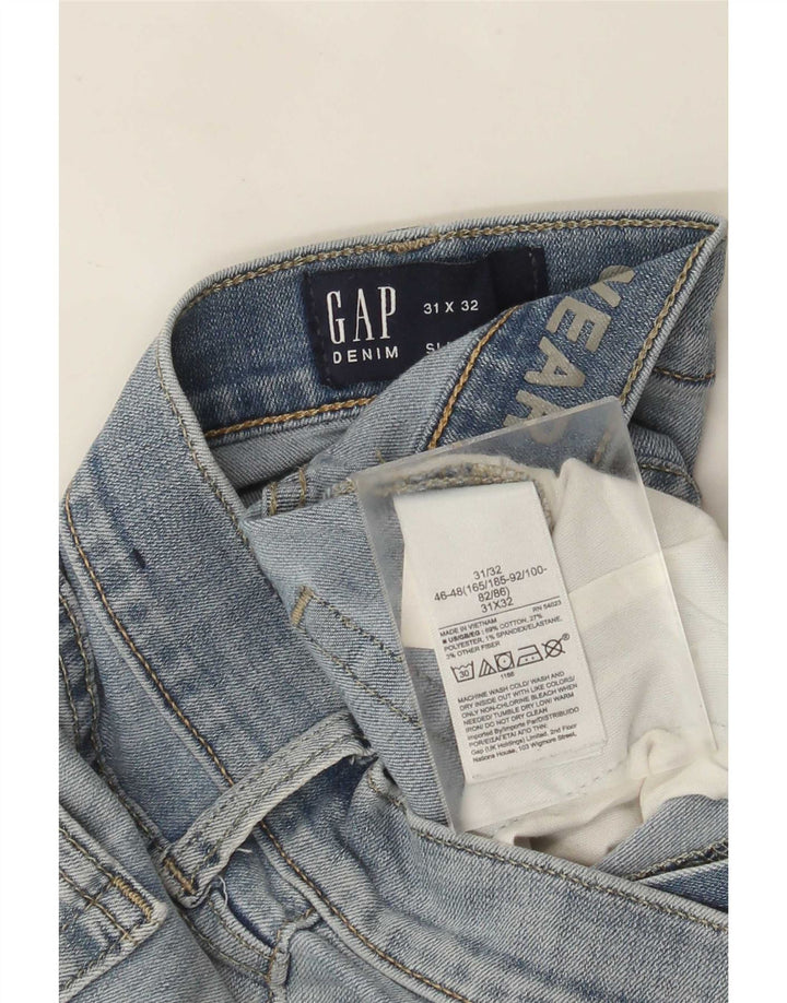 Jeans slim da uomo Gap W31 L32 cotone blu