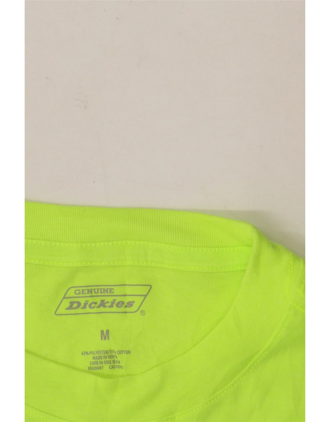 Maglietta da uomo Dickies Top in poliestere verde medio