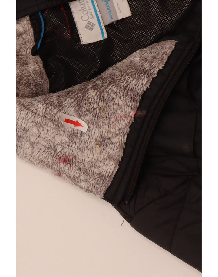 Giacca a vento Columbia Interchange Liner da donna UK 10 piccola nera