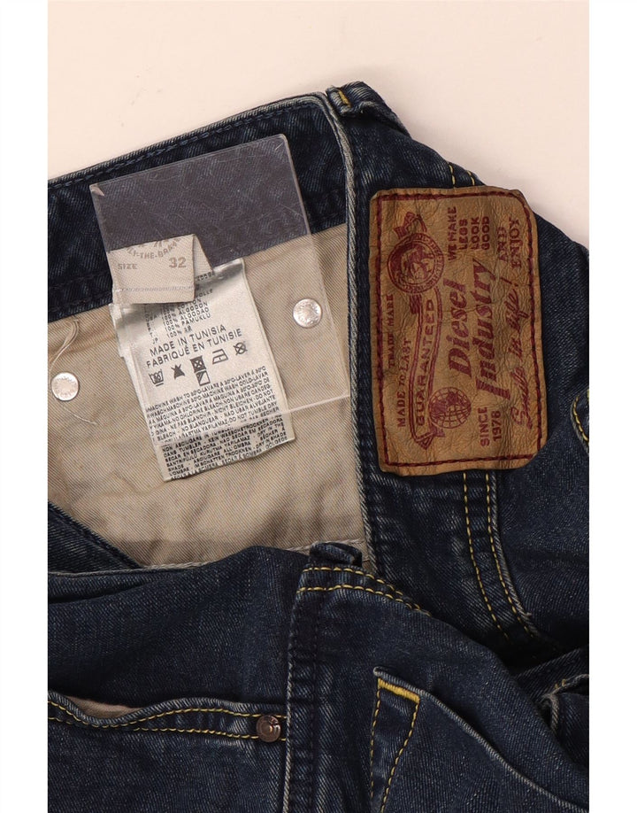 Jeans Bootcut da uomo Diesel W32 L33 in cotone blu