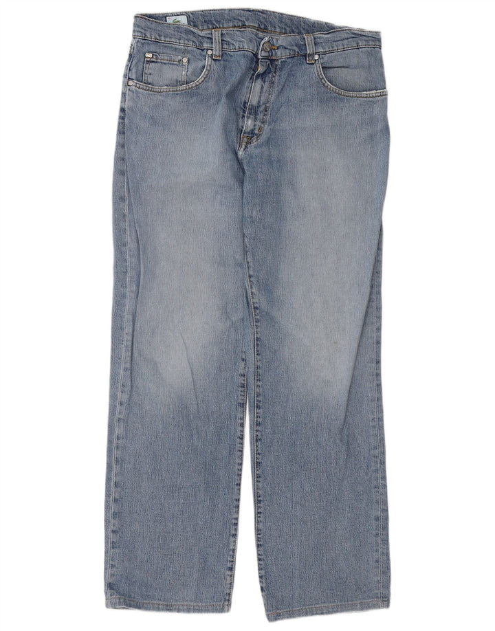 Jeans dritti da uomo LACOSTE Suze 46 Large W36 L31 Blu