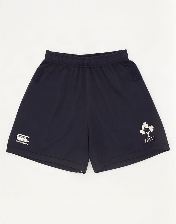 Pantaloncini sportivi IRFU da uomo Canterbury medio poliestere blu navy