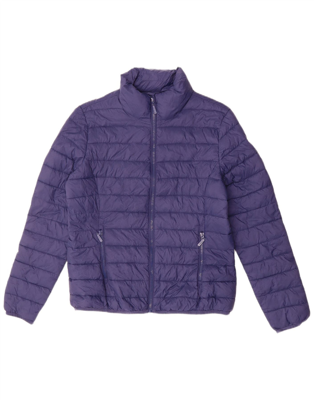 CARRERA Womens Padded Jacket UK 16 Large Navy Blue