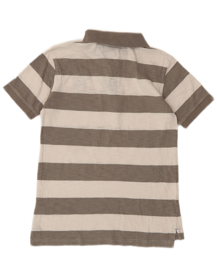 Polo da rugby per ragazzi Tommy Hilfiger 12-13 anni a righe grigio medio