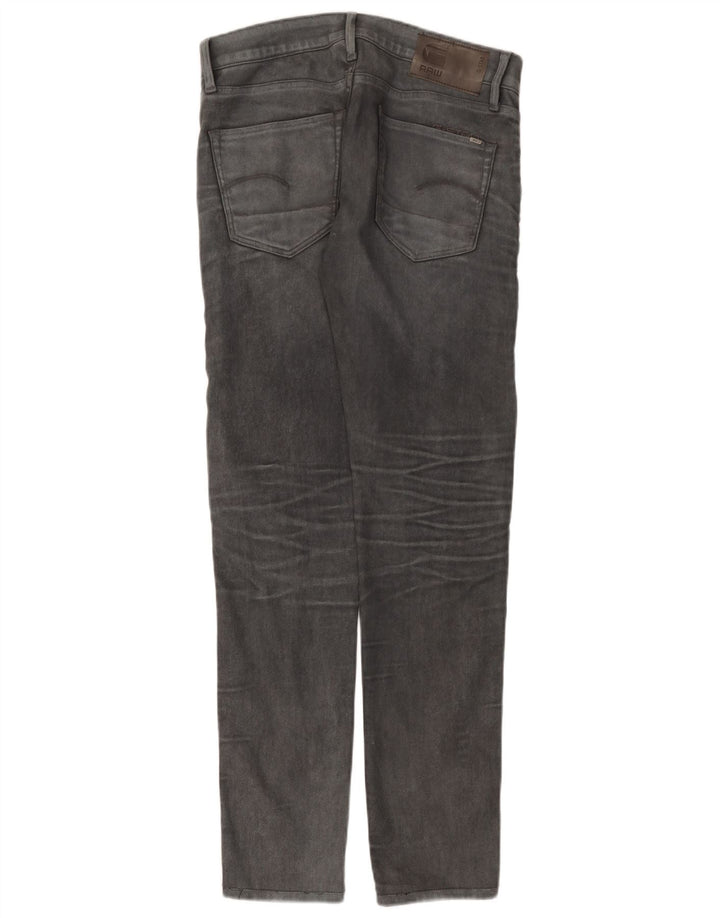 Jeans slim da uomo G-Star 3301 W31 L34 cotone grigio