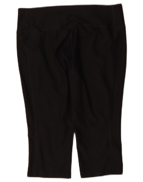 Leggings Nike Dri Fit Capri da donna UK 14 grande poliestere nero