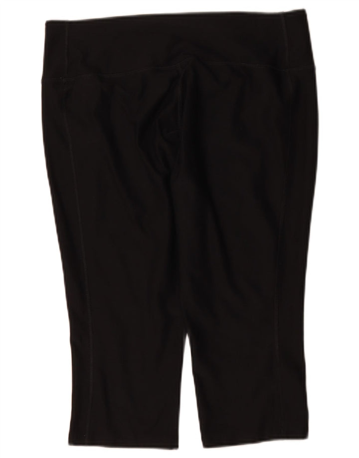 Leggings Nike Dri Fit Capri da donna UK 14 grande poliestere nero