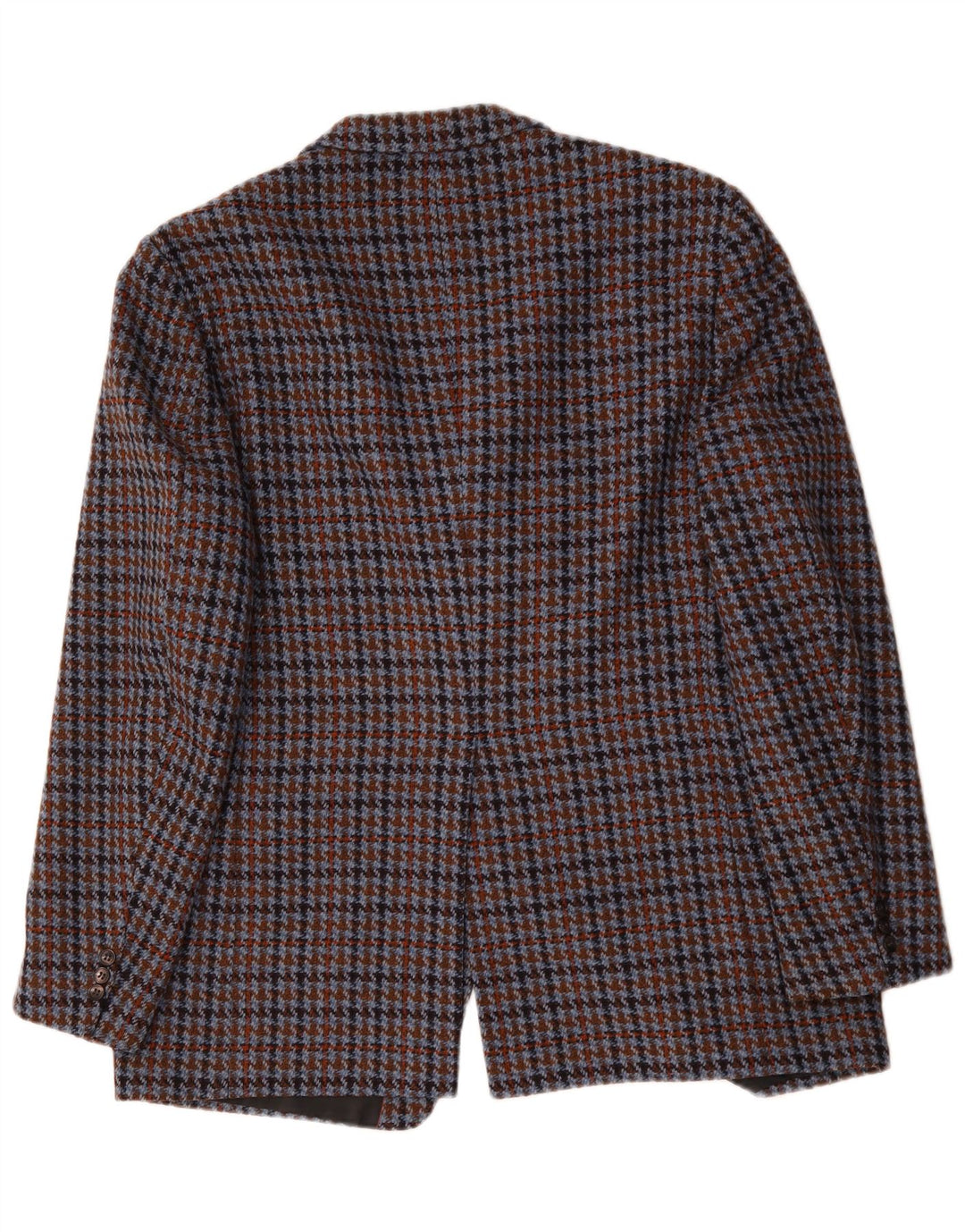 Giacca blazer da uomo a 3 bottoni Breilling UK 40 grande pied de poule multicolore