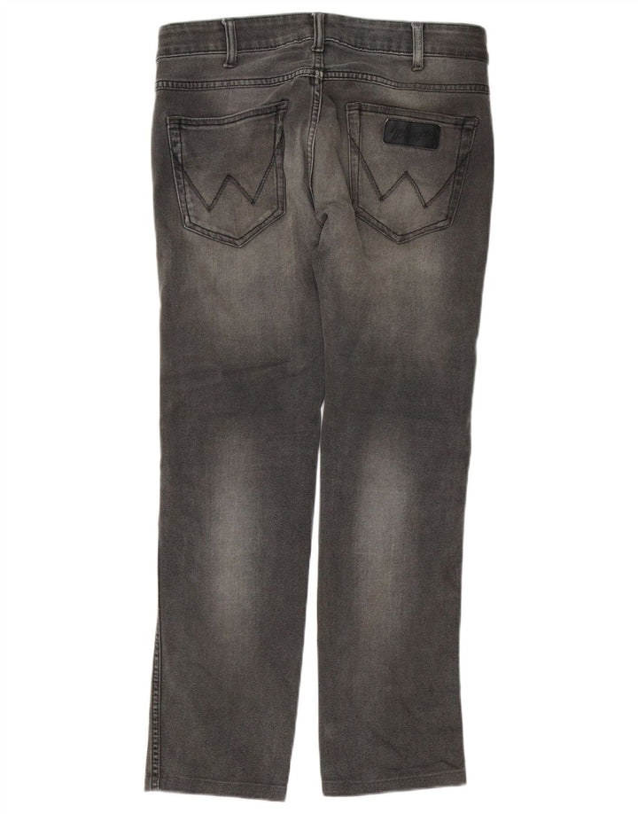 Jeans dritti da uomo Skanders WRANGLER W32 L29 cotone grigio