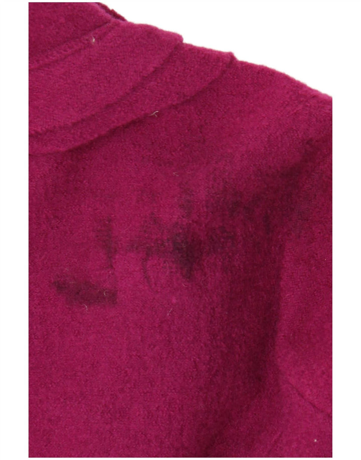 Giacca blazer a 2 bottoni da donna Fenn Wright Manson UK 16 grande rosa floreale