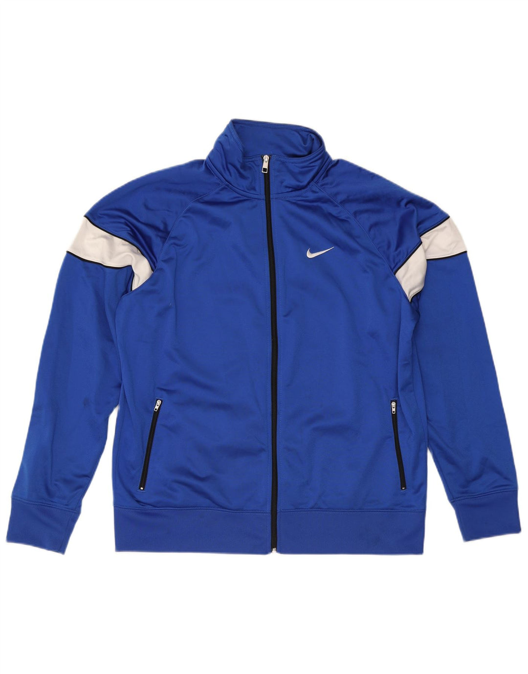 Giacca da tuta da uomo Nike XL Blu in poliestere color block