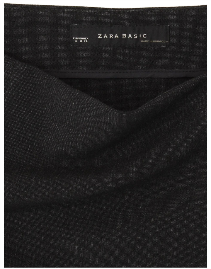 Gonna a tubino da donna Zara media W28 poliestere grigio