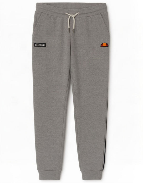 Ellesse Pantaloni da tuta con grafica da donna Joggers UK 6 XS Grigio Colourblock