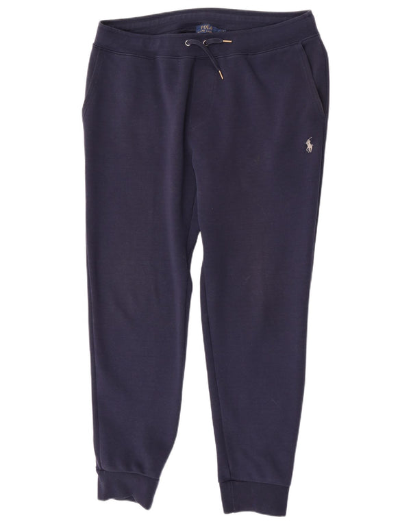 Pantaloni da tuta da donna Polo Ralph Lauren Joggers UK 14 Large Blu Navy