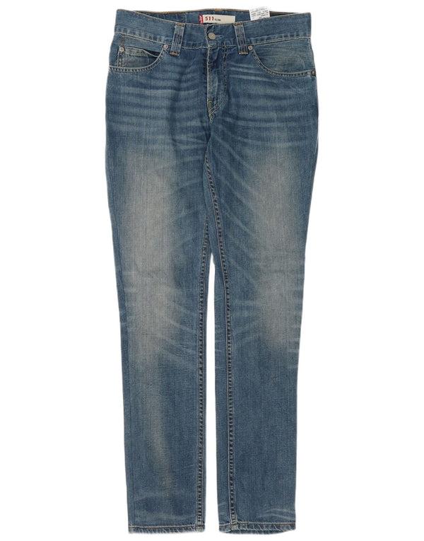 Jeans Levi's 511 Slim da donna W32 L34 cotone blu