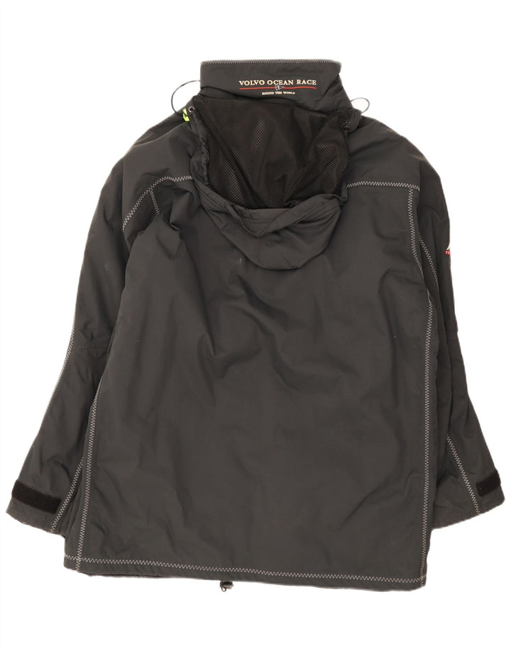 Giacca a vento con cappuccio da uomo Musto UK 40 Large in nylon nero