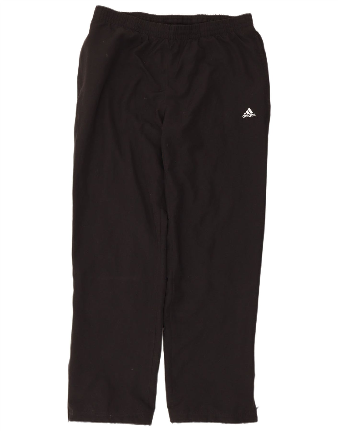 Pantaloni da tuta Adidas Climalite da uomo grandi in poliestere nero