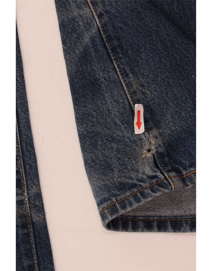 Levi's Uomo 517 Jeans Bootcut W32 L30 Cotone Blu