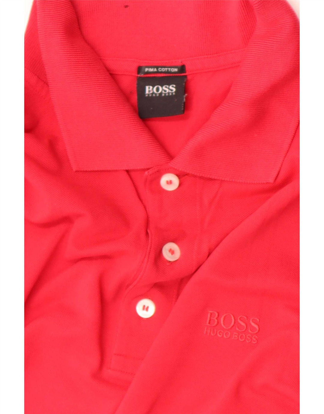 Polo da uomo Hugo Boss grande rossa