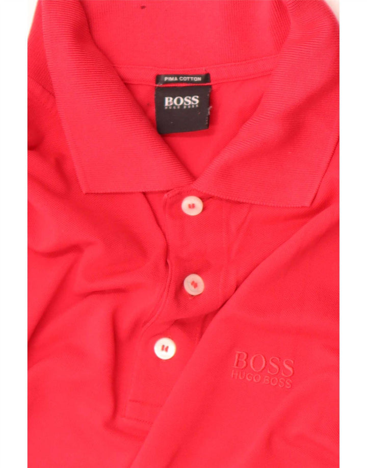 Polo da uomo Hugo Boss grande rossa