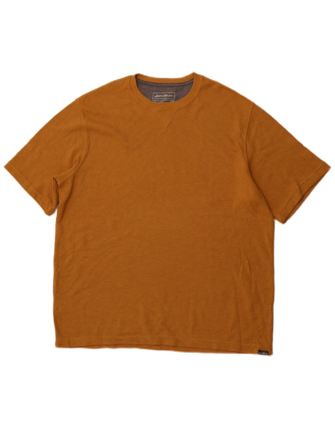 T-shirt da esterno da uomo Eddie Bauer Top XL in cotone beige