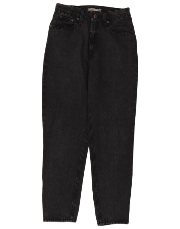 Jeans Levi's da donna Mom affusolati W26 L28 cotone grigio anni '80