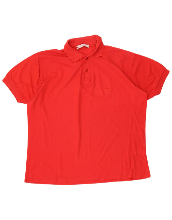 Polo Uomo Conte of Florence IT 52 Large Rosso Cotone