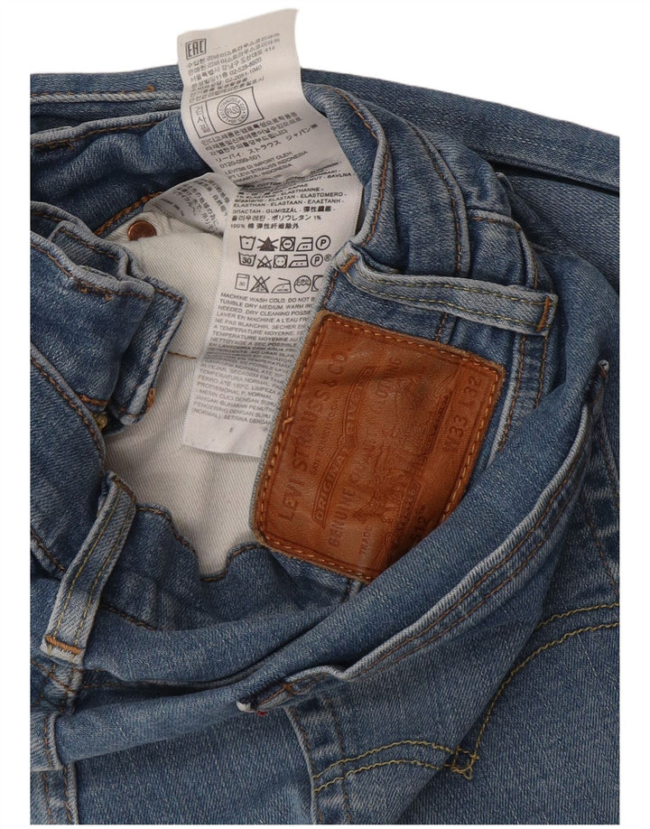 Jeans Levi's Uomo 512 Slim Tapered W33 L32 Cotone Blu