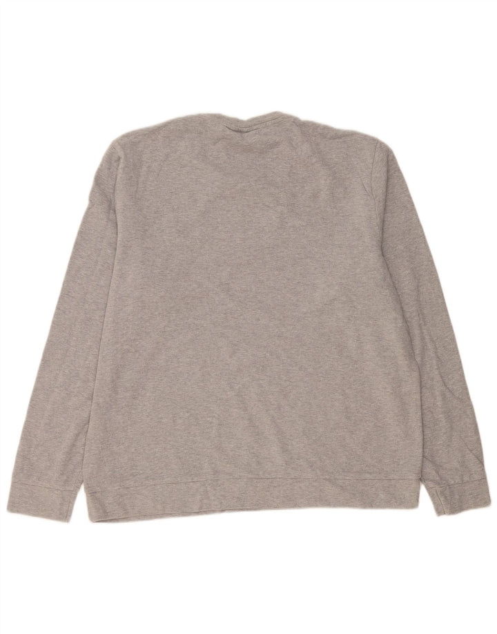 Felpa Fila Uomo Maglione XL Cotone Grigio
