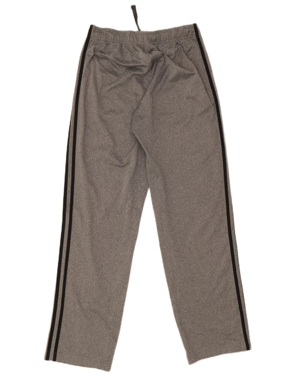 Pantaloni da tuta Adidas da uomo piccoli in poliestere grigio