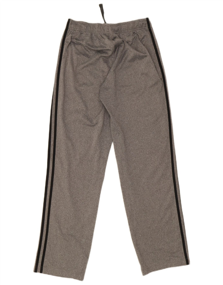 Pantaloni da tuta Adidas da uomo piccoli in poliestere grigio