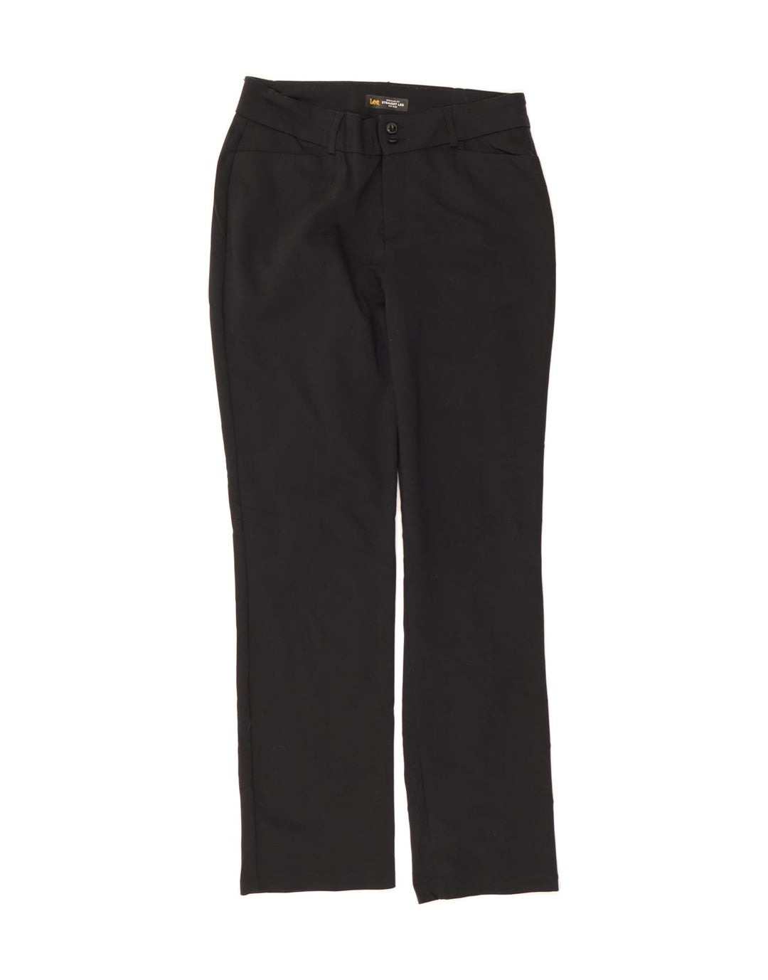 LEE Womens Mid Rise Regular Casual Trousers US 10 Large W30 L30 Black Vintage Lee and Second-Hand Lee from Messina Hembry 