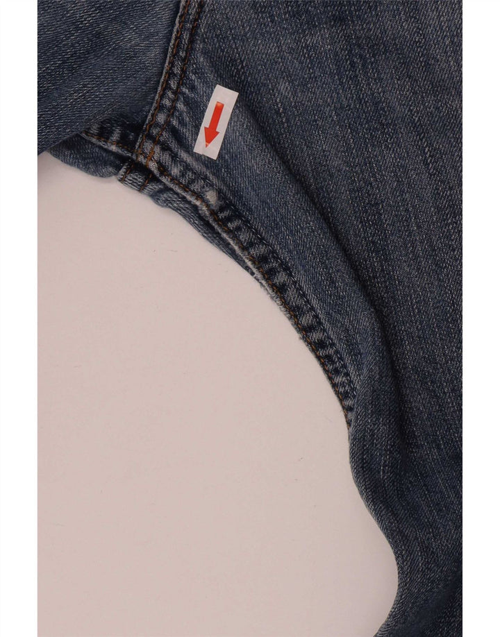Jeans dritti tagliati da uomo Levi's W38 L26 cotone blu