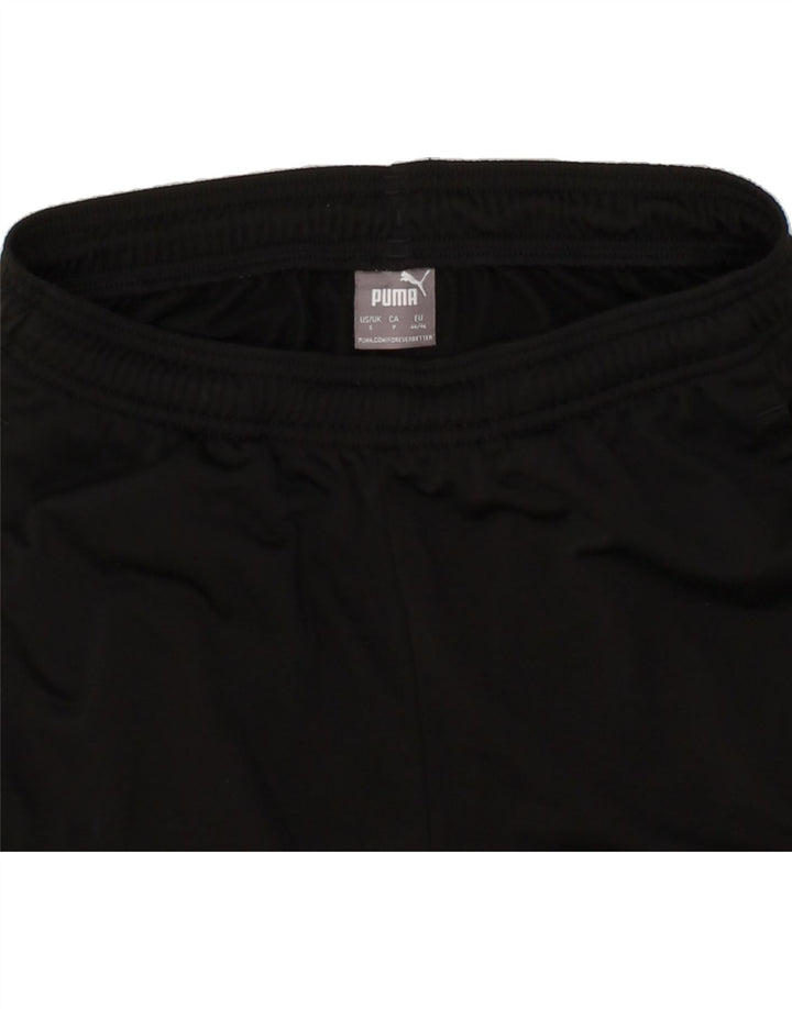 PUMA Mens Tracksuit Trousers Joggers Small  Black Vintage Puma and Second-Hand Puma from Messina Hembry 