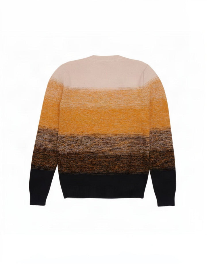 Maglione maglione girocollo da uomo Jack & Jones piccolo a righe multicolore