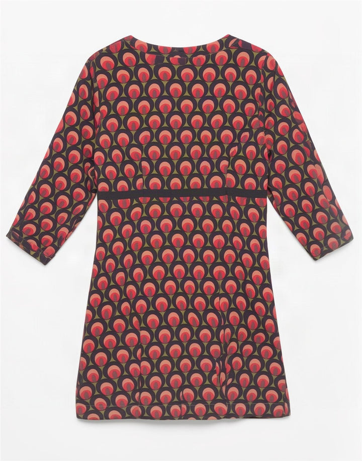 Boden Abito basic da donna con motivo astratto UK 14 grande multicolore