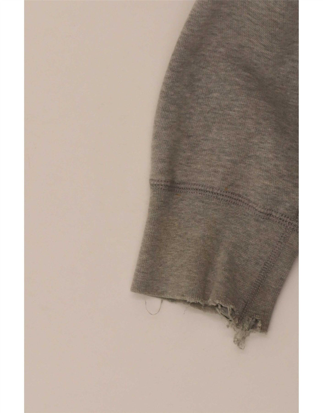 Felpa con cappuccio e zip grafica Nike da uomo, grande, in cotone grigio
