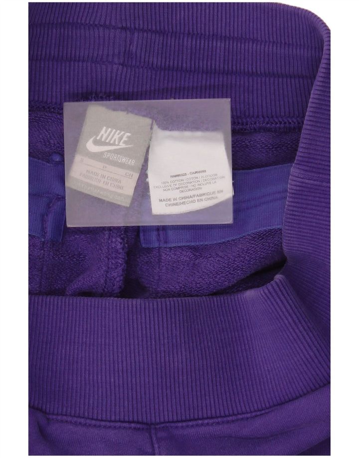 Pantaloncini sportivi Nike da uomo piccoli in cotone viola